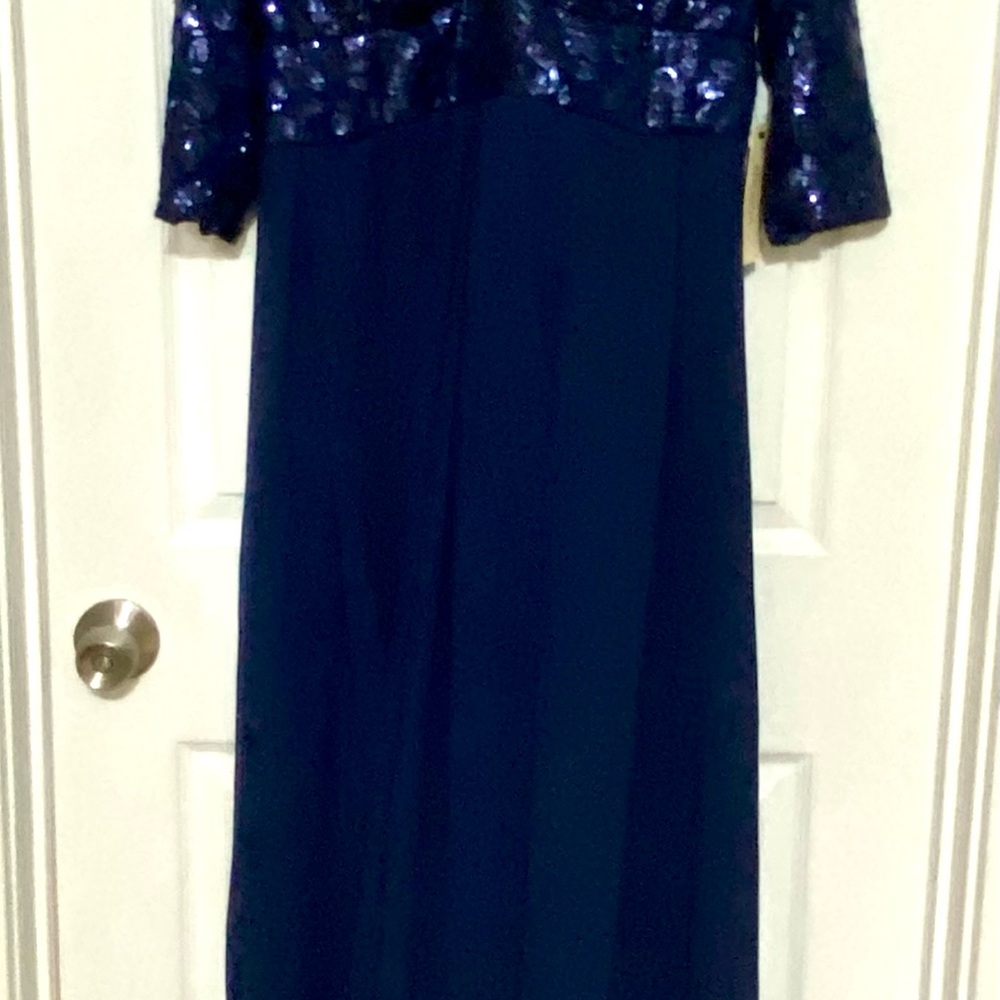 Kiyonna Navy Blue Formal Dress